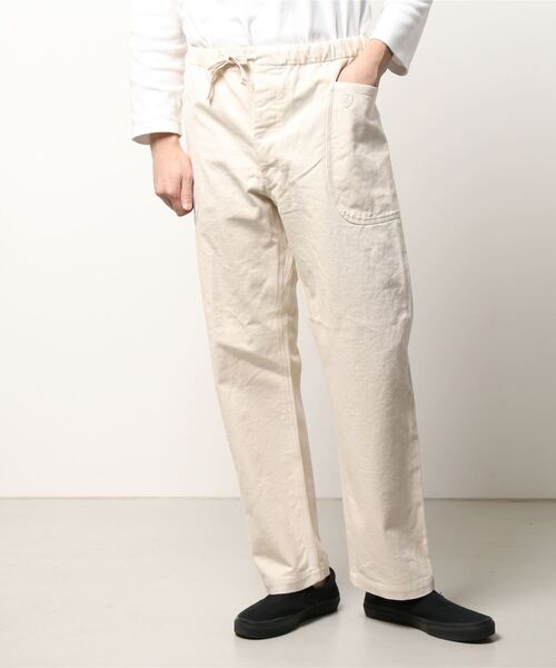 ORCIVAL（オーシバル）の「ORCIVAL | カツラギイージーパンツ MEN（その他パンツ・メンズ・アイボリー/オリーブ/グレイッシュベージュ・4/5）」の6枚目の写真