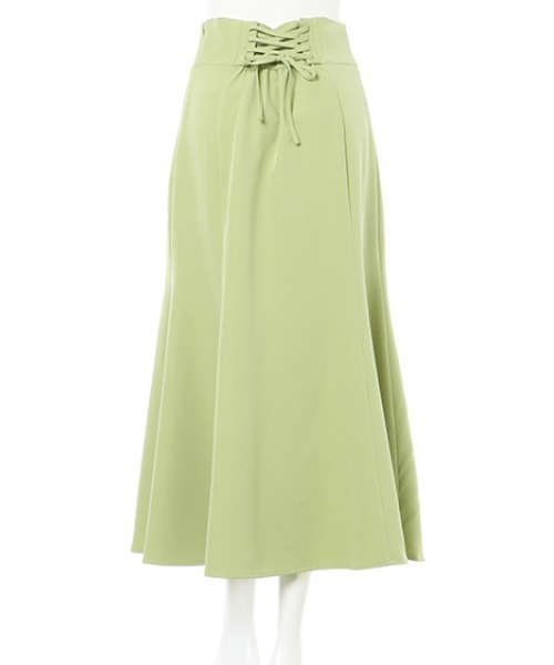 INGNI(イング)の「BACKレースUPマーメイドスカート/A(スカート・レディース・ブラック/ライトベージュ/ライトグリーン/イエロー/グリーン/オレンジ/ブラック系その他3・FREE)」の18枚目の写真