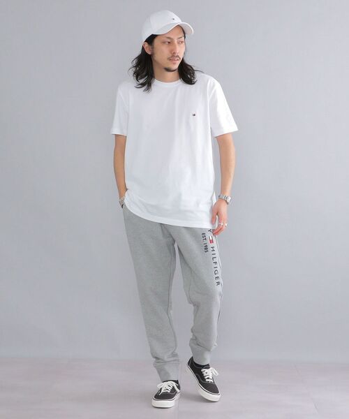 TOMMY HILFIGER（トミーヒルフィガー）の「*TOMMY HILFIGER: CLASSIC BB CAP（キャップ・メンズ・ホワイト/ネイビー/レッド・ONE SIZE）」の7枚目の写真