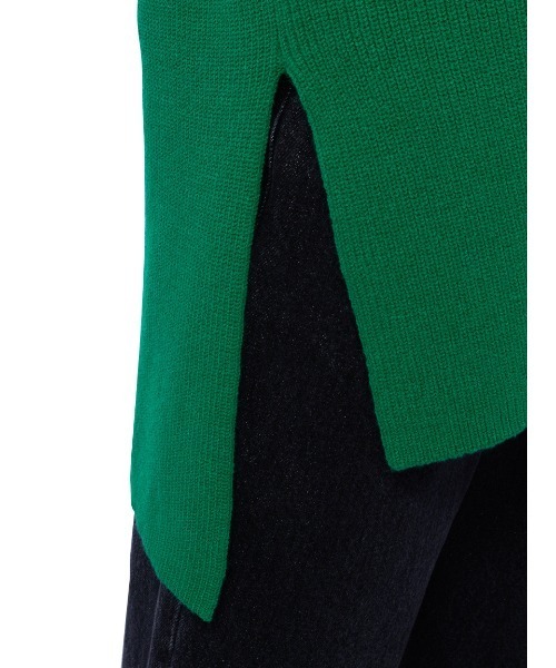 LILY BROWN（リリーブラウン）の「ニットベストトップス（ニット/セーター・レディース・グレー/オフホワイト/グリーン・FREE）」の13枚目の写真