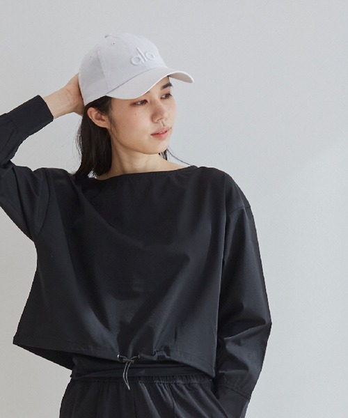 Alo Yoga(アロヨガ)の「【alo】OFF DUTY キャップ(キャップ・レディース・ホワイト・FREE)」の10枚目の写真