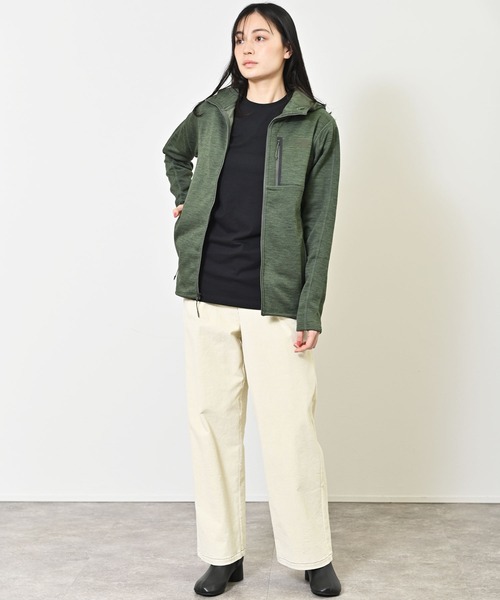 THE NORTH FACE(ザノースフェイス)の「THE NORTH FACE(ザ・ノース・フェイス) キャニオンランズ ジップアップパーカー(パーカー・レディース・グリーン・XS/S)」の4枚目の写真