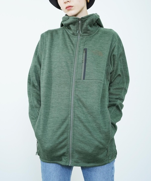 THE NORTH FACE(ザノースフェイス)の「THE NORTH FACE(ザ・ノース・フェイス) キャニオンランズ ジップアップパーカー(パーカー・レディース・グリーン・XS/S)」の5枚目の写真