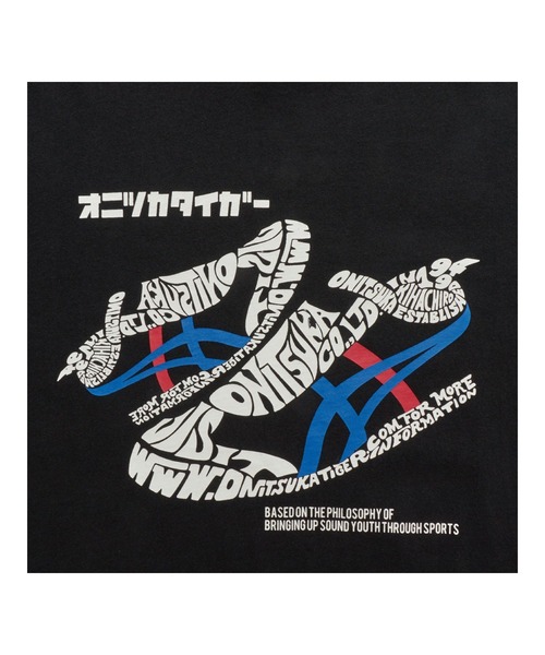 Onitsuka Tiger(オニツカタイガー)の「GRAPHIC TEE / グラフィックティー(Tシャツ/カットソー・レディース・ホワイト/ブラック/ライトイエロー・L/XL/M/XS/2XL/S)」の16枚目の写真