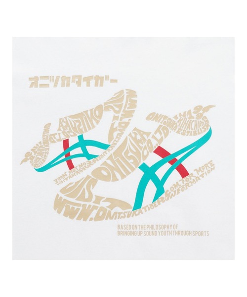 Onitsuka Tiger(オニツカタイガー)の「GRAPHIC TEE / グラフィックティー(Tシャツ/カットソー・レディース・ホワイト/ブラック/ライトイエロー・L/XL/M/XS/2XL/S)」の10枚目の写真