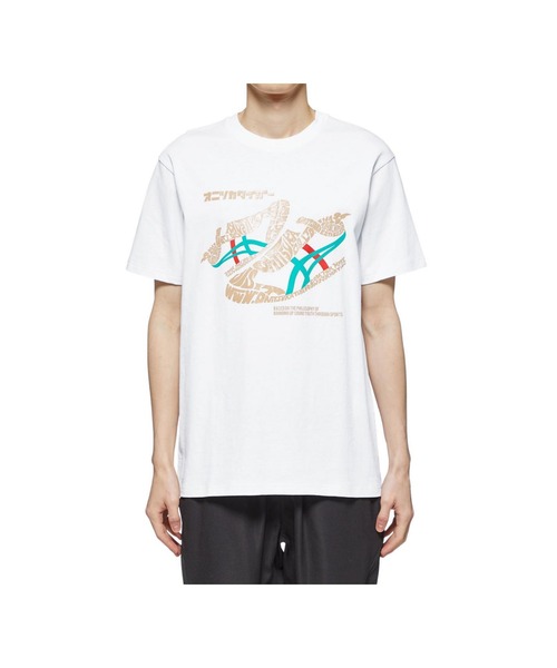 Onitsuka Tiger(オニツカタイガー)の「GRAPHIC TEE / グラフィックティー(Tシャツ/カットソー・レディース・ホワイト/ブラック/ライトイエロー・L/XL/M/XS/2XL/S)」の7枚目の写真