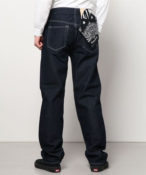SCOTCH&SODA（スコッチアンドソーダ）の「”Elvis” ロックデザイン デニム【164383】（デニムパンツ・メンズ・ダークインディゴブルー・29inch/33inch/32inch/31inch/30inch）」の3枚目の写真