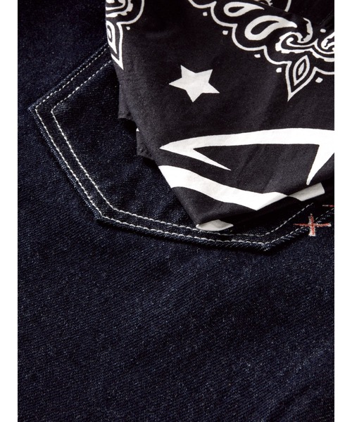 SCOTCH&SODA（スコッチアンドソーダ）の「”Elvis” ロックデザイン デニム【164383】（デニムパンツ・メンズ・ダークインディゴブルー・29inch/33inch/32inch/31inch/30inch）」の11枚目の写真