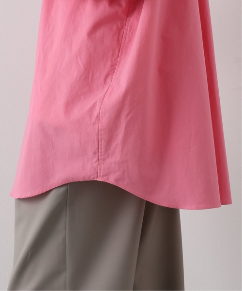 EDIFICE LA BOUCLE（エディフィスラブークル）の「【LA BOUCLE / ラブークル】オーバーサイズ ボタンダウンシャツ ロイヤルオックス（シャツ/ブラウス・メンズ・ホワイト/ピンク・1/2）」の22枚目の写真