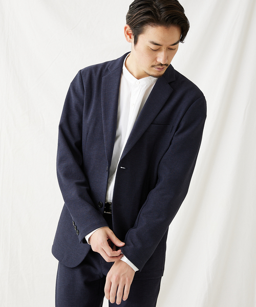 JOURNAL STANDARD(ジャーナルスタンダード)の「【RIRANCHA/リランチェ】ブッチャー 2ボタン ジャケット(テーラードジャケット・メンズ・クリアブラック/ネイビー/ベージュ・LARGE/SMALL/MEDIUM)」の17枚目の写真