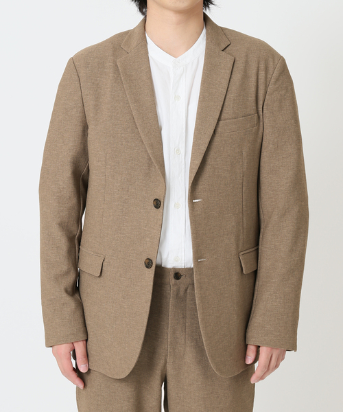 JOURNAL STANDARD(ジャーナルスタンダード)の「【RIRANCHA/リランチェ】ブッチャー 2ボタン ジャケット(テーラードジャケット・メンズ・クリアブラック/ネイビー/ベージュ・LARGE/SMALL/MEDIUM)」の21枚目の写真