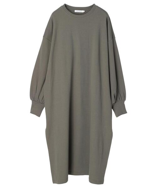 AMERICAN HOLIC(アメリカンホリック)の「サイドスリット袖ボリュームカットワンピース(ワンピース・レディース・チャコールグレー・M/L)」の16枚目の写真
