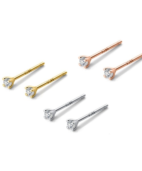 LA VORAGINE(ラ ヴォラジネ)の「925シルバーミニピアス(ピアス(両耳用)・レディース・シルバー/ゴールド/ピンクゴールド・FREE)」の14枚目の写真