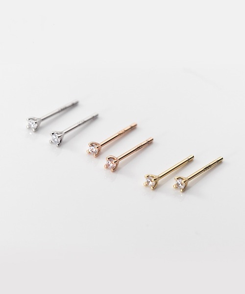 LA VORAGINE(ラ ヴォラジネ)の「925シルバーミニピアス(ピアス(両耳用)・レディース・シルバー/ゴールド/ピンクゴールド・FREE)」の13枚目の写真