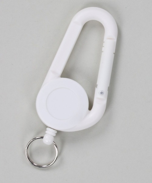 SPINNS（スピンズ）の「リール付きアクリルカラビナキーホルダー（キーホルダー・レディース・ホワイト/ブルー/ブラック/B/A・ONESIZE）」の11枚目の写真