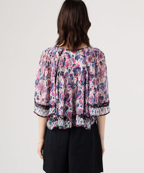 イザベルマランエトワール ROXINI フローラルブラウス 38FN ISABEL MARANT（イザベルマラン）の「ISABEL MARANT ETOILE