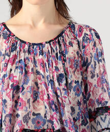 ISABEL MARANT EYDEN レーヨン プリントロングスリーブブラウス ISABEL MARANT（イザベルマラン）の「ISABEL MARANT ETOILE