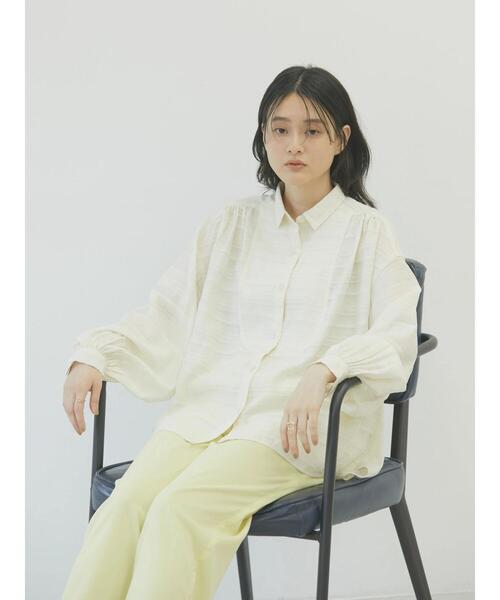 AMERICAN HOLIC（アメリカンホリック）の「ドビーチェックブラウス（シャツ/ブラウス・レディース・ブラック/オフホワイト・M/L）」の12枚目の写真