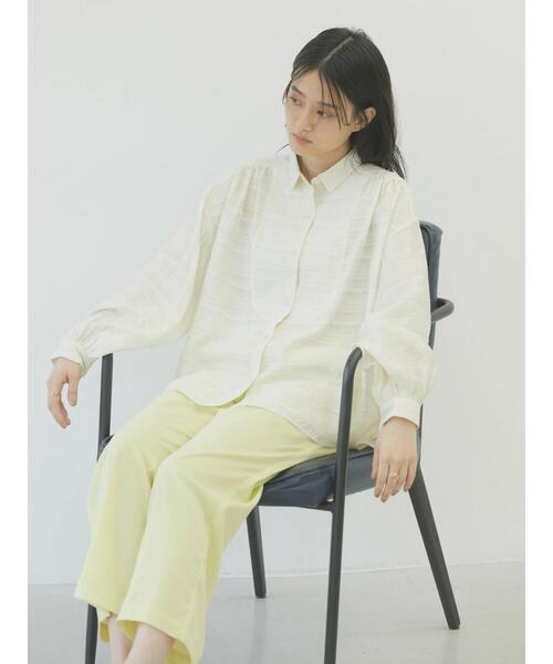 AMERICAN HOLIC（アメリカンホリック）の「ドビーチェックブラウス（シャツ/ブラウス・レディース・ブラック/オフホワイト・M/L）」の13枚目の写真