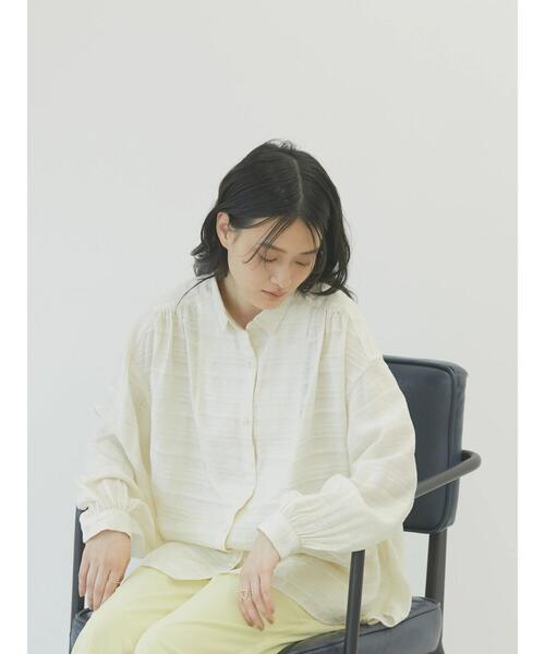 AMERICAN HOLIC（アメリカンホリック）の「ドビーチェックブラウス（シャツ/ブラウス・レディース・ブラック/オフホワイト・M/L）」の15枚目の写真