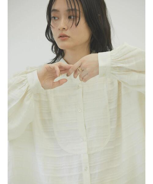 AMERICAN HOLIC（アメリカンホリック）の「ドビーチェックブラウス（シャツ/ブラウス・レディース・ブラック/オフホワイト・M/L）」の17枚目の写真