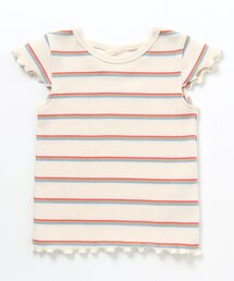 BREEZE | マルチボーダーリブTシャツ(Tシャツ/カットソー)