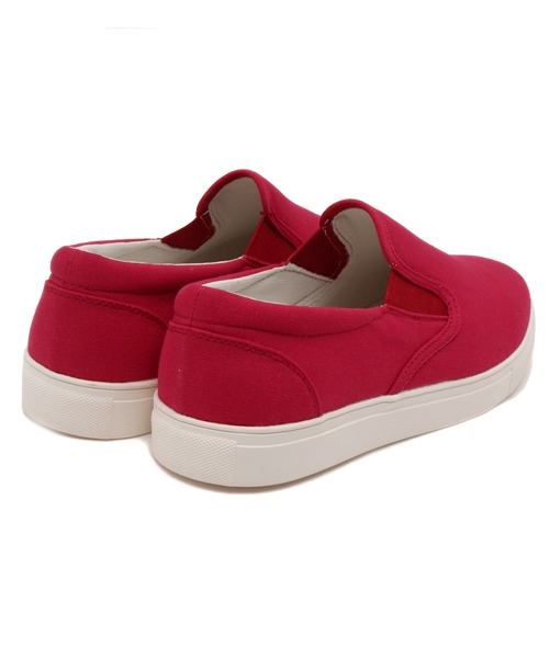 VENCEEXCHANGE（ヴァンスエクスチェンジ）の「カラースリッポン （スリッポン・メンズ・レッド・LARGE/MEDIUM）」の4枚目の写真