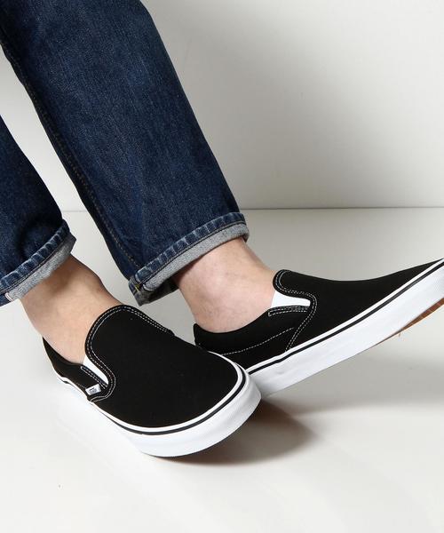 VANS（バンズ）の「＜VANS＞ Classic Slip-on/スニーカー◆（スリッポン・メンズ・ホワイト/ブラック/オフホワイト・8/9/8h/9h/7h/10）」の6枚目の写真