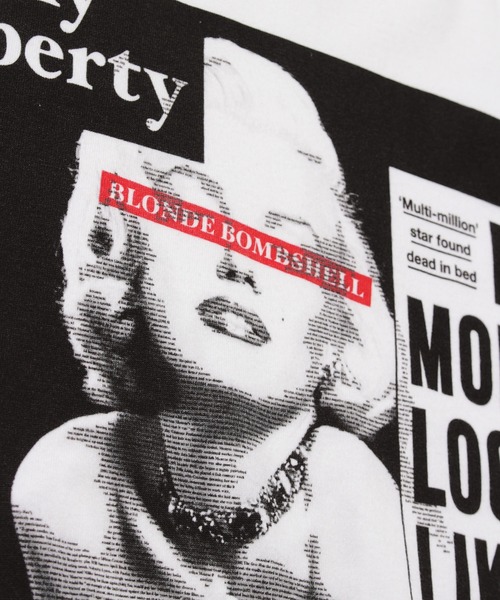 LIBERTY CITY（リバティシティ）の「【LIBERTY CITY/リバティーシティ】 [BLONDE BOMBSHELL] Tシャツ（Tシャツ/カットソー・メンズ・ホワイト/ブラック・3/4/2）」の6枚目の写真