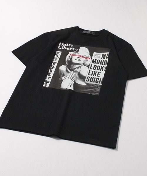 LIBERTY CITY（リバティシティ）の「【LIBERTY CITY/リバティーシティ】 [BLONDE BOMBSHELL] Tシャツ（Tシャツ/カットソー・メンズ・ホワイト/ブラック・3/4/2）」の11枚目の写真