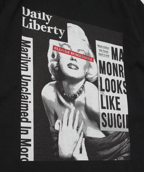 LIBERTY CITY（リバティシティ）の「【LIBERTY CITY/リバティーシティ】 [BLONDE BOMBSHELL] Tシャツ（Tシャツ/カットソー・メンズ・ホワイト/ブラック・3/4/2）」の12枚目の写真
