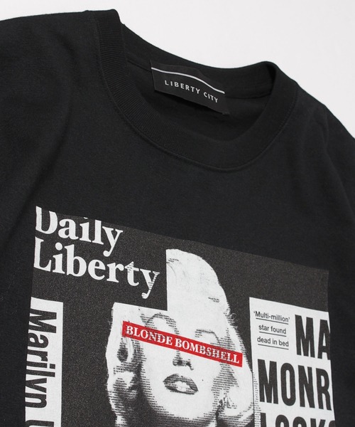 LIBERTY CITY（リバティシティ）の「【LIBERTY CITY/リバティーシティ】 [BLONDE BOMBSHELL] Tシャツ（Tシャツ/カットソー・メンズ・ホワイト/ブラック・3/4/2）」の13枚目の写真