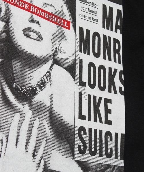 LIBERTY CITY（リバティシティ）の「【LIBERTY CITY/リバティーシティ】 [BLONDE BOMBSHELL] Tシャツ（Tシャツ/カットソー・メンズ・ホワイト/ブラック・3/4/2）」の15枚目の写真