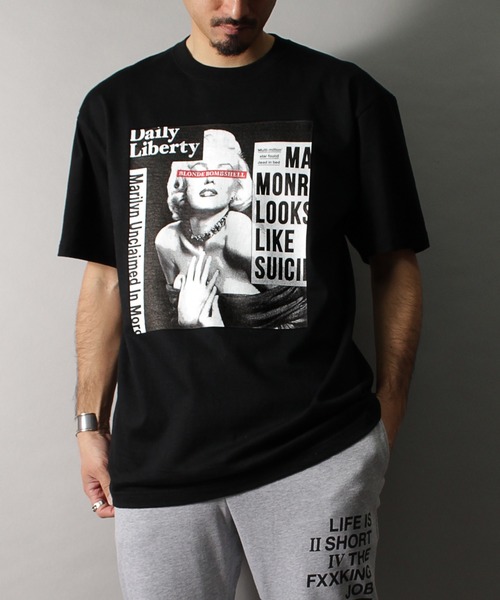 LIBERTY CITY（リバティシティ）の「【LIBERTY CITY/リバティーシティ】 [BLONDE BOMBSHELL] Tシャツ（Tシャツ/カットソー・メンズ・ホワイト/ブラック・3/4/2）」の20枚目の写真