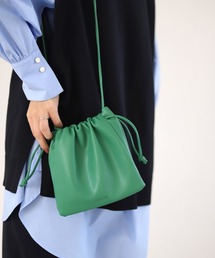 SLOBE IENA | 【ESLOW/エスロー】ドローストリングショルダーバッグ(ショルダーバッグ)