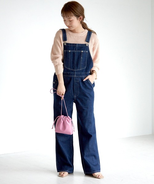 SLOBE IENA(スローブイエナ)の「《追加2》【ESLOW/エスロー】ドローストリングショルダーバッグ(ショルダーバッグ・レディース・グリーン/ピンク・FREE)」の8枚目の写真