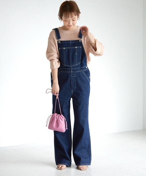 SLOBE IENA(スローブイエナ)の「《追加2》【ESLOW/エスロー】ドローストリングショルダーバッグ(ショルダーバッグ・レディース・グリーン/ピンク・FREE)」の14枚目の写真