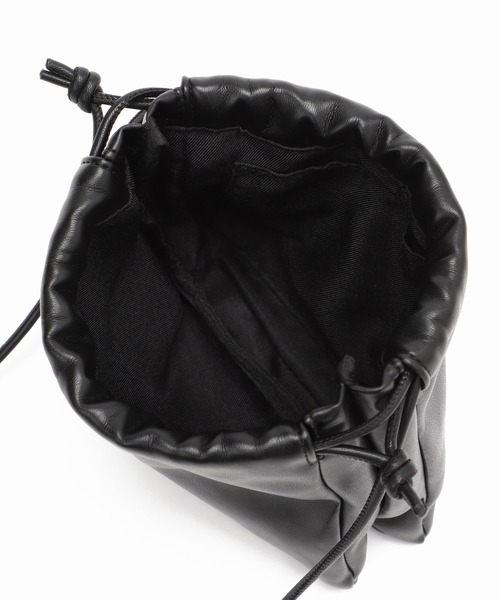 SLOBE IENA(スローブイエナ)の「《追加2》【ESLOW/エスロー】ドローストリングショルダーバッグ(ショルダーバッグ・レディース・グリーン/ピンク・FREE)」の15枚目の写真