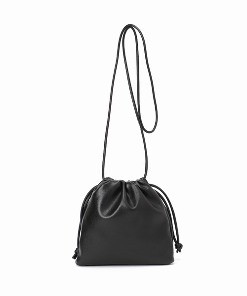 SLOBE IENA(スローブイエナ)の「《追加2》【ESLOW/エスロー】ドローストリングショルダーバッグ(ショルダーバッグ・レディース・グリーン/ピンク・FREE)」の19枚目の写真