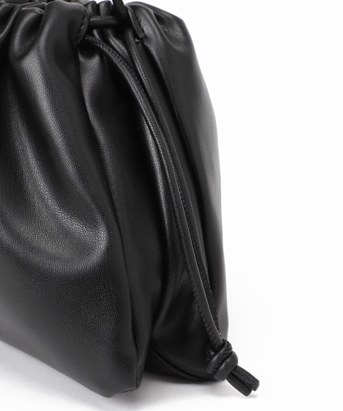 SLOBE IENA(スローブイエナ)の「《追加2》【ESLOW/エスロー】ドローストリングショルダーバッグ(ショルダーバッグ・レディース・グリーン/ピンク・FREE)」の9枚目の写真