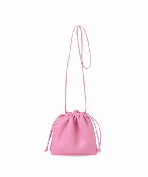 SLOBE IENA(スローブイエナ)の「《追加2》【ESLOW/エスロー】ドローストリングショルダーバッグ(ショルダーバッグ・レディース・グリーン/ピンク・FREE)」の16枚目の写真