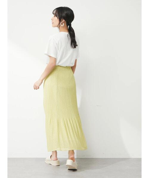 Green　Parks（グリーンパークス）の「・SUGAR SPOON レースプリーツスカート（スカート・レディース・アイボリー/ブラック/グリーン系その他3・FREE）」の19枚目の写真