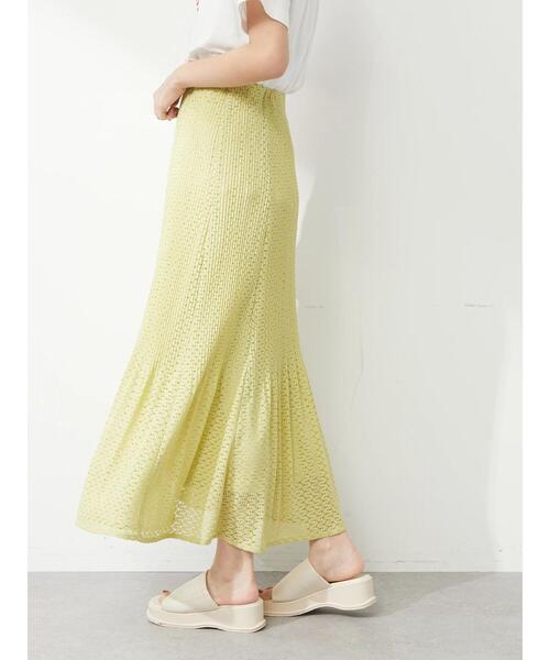 Green　Parks（グリーンパークス）の「・SUGAR SPOON レースプリーツスカート（スカート・レディース・アイボリー/ブラック/グリーン系その他3・FREE）」の17枚目の写真