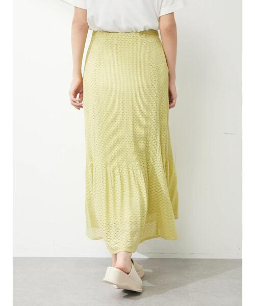 Green　Parks（グリーンパークス）の「・SUGAR SPOON レースプリーツスカート（スカート・レディース・アイボリー/ブラック/グリーン系その他3・FREE）」の16枚目の写真