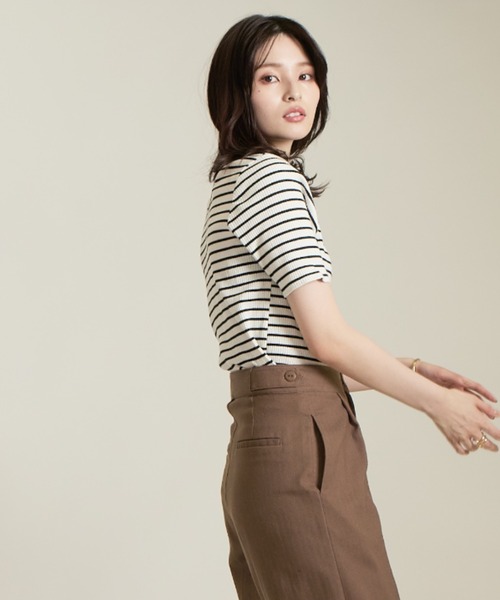 solleim(ソルレム)の「リネンコクーンスラックス(スラックス・レディース・イエロー/ベージュ/ブラウン/ブラック・M)」の13枚目の写真