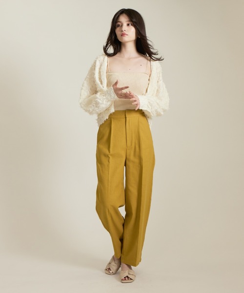 solleim(ソルレム)の「リネンコクーンスラックス(スラックス・レディース・イエロー/ベージュ/ブラウン/ブラック・M)」の20枚目の写真