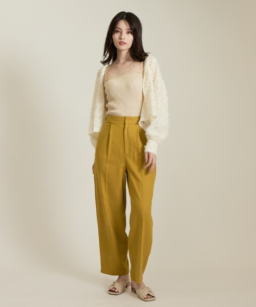 solleim(ソルレム)の「リネンコクーンスラックス(スラックス・レディース・イエロー/ベージュ/ブラウン/ブラック・M)」の21枚目の写真