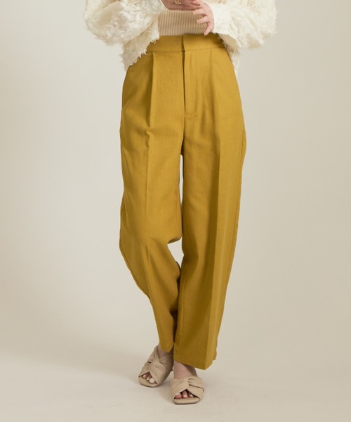 solleim(ソルレム)の「リネンコクーンスラックス(スラックス・レディース・イエロー/ベージュ/ブラウン/ブラック・M)」の19枚目の写真