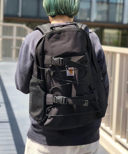 Carhartt（カーハート）の「【Carhartt WIP】KICKFLIP BACKPACK（バックパック/リュック・メンズ・グリーン系/ブラック/ブラウン系・ONE SIZE）」の9枚目の写真