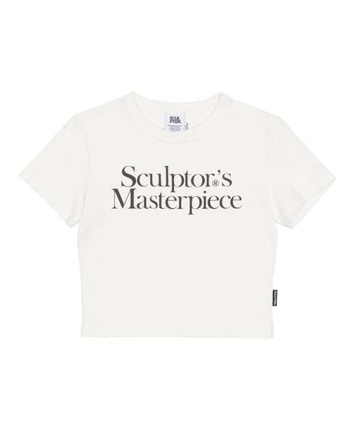 [クロップフィット]SCULPTOR Peace Center Tee Black SCULPTOR® online store